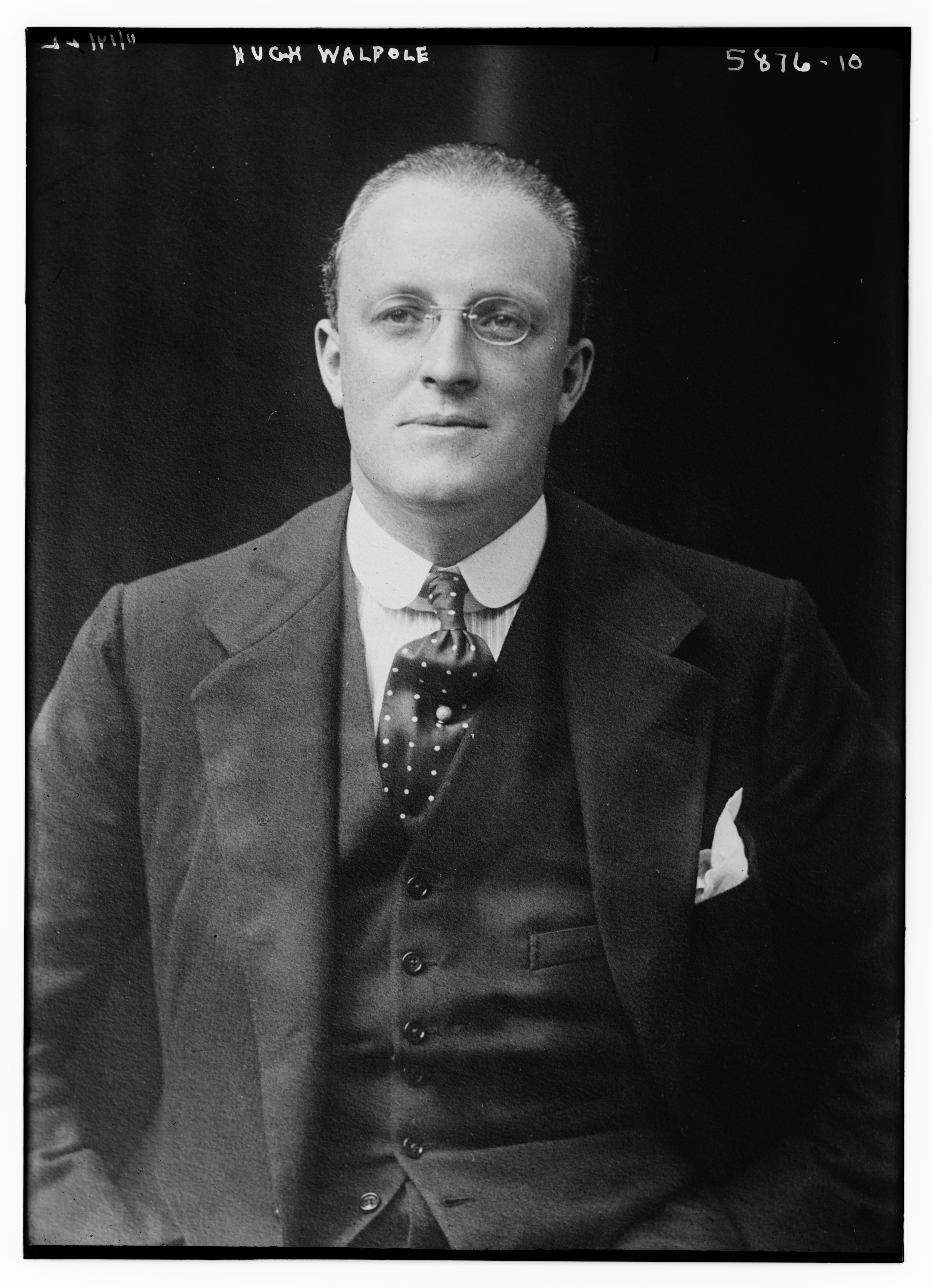 Author and Literary Critic Hugh Walpole
