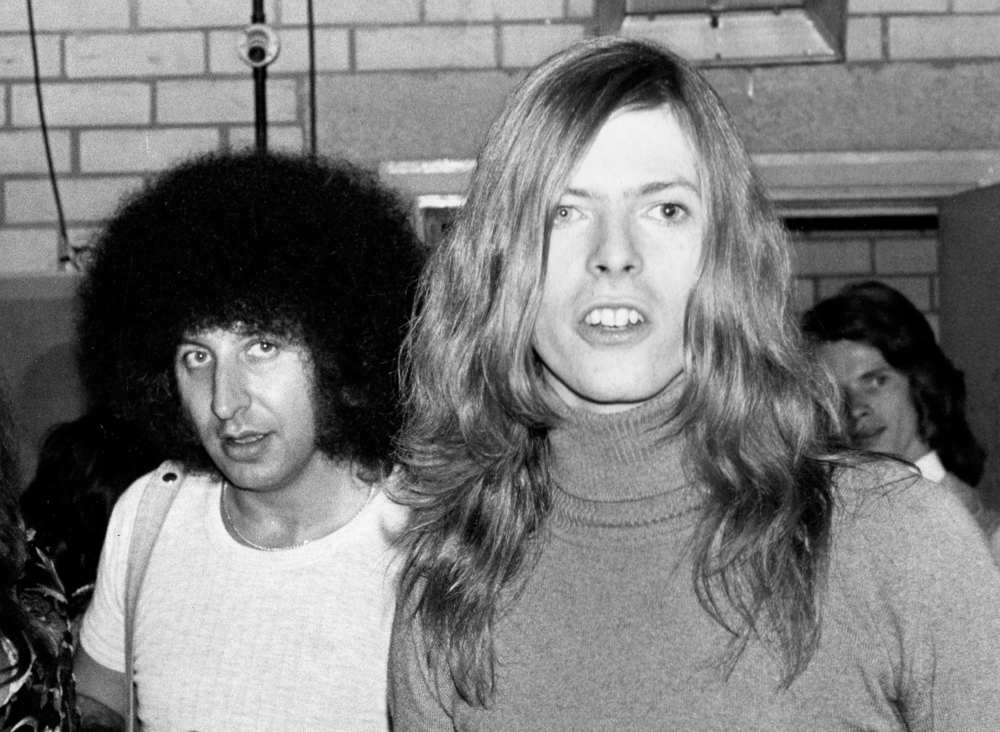Bowie in 1971 at the Roundhouse